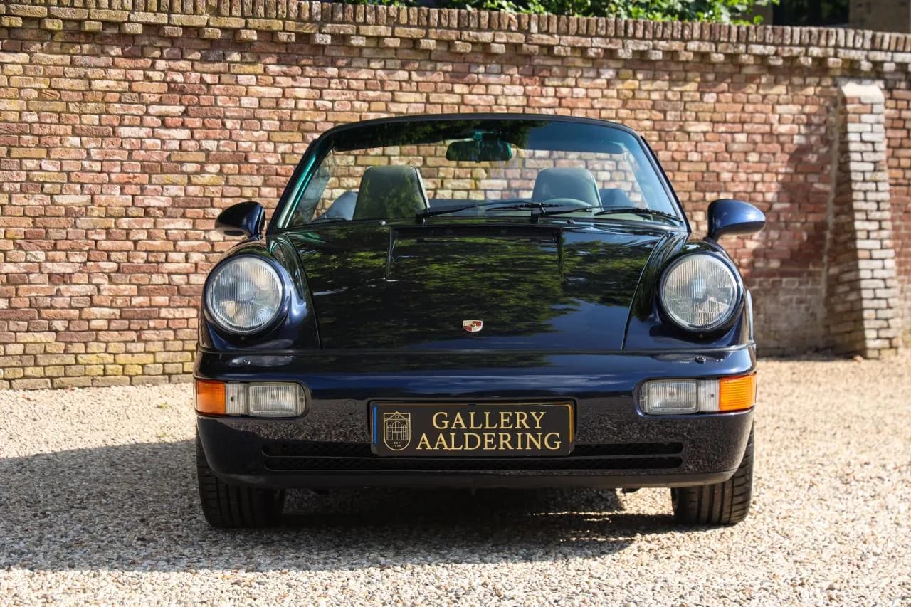 1992 Porsche 964 Carrera 4 Cabriolet &ldquo;Unique Carraragrau full leather&rdquo; - Thumbnail 5