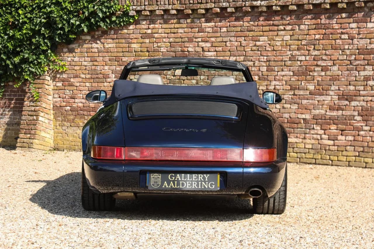 1992 Porsche 964 Carrera 4 Cabriolet &ldquo;Unique Carraragrau full leather&rdquo; - Thumbnail 6