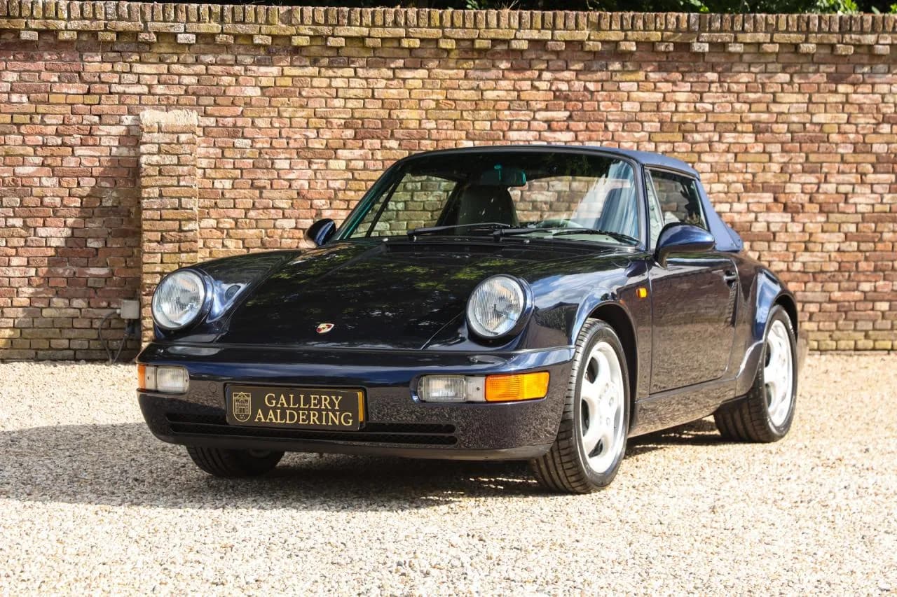 1992 Porsche 964 Carrera 4 Cabriolet &ldquo;Unique Carraragrau full leather&rdquo; - Thumbnail 8