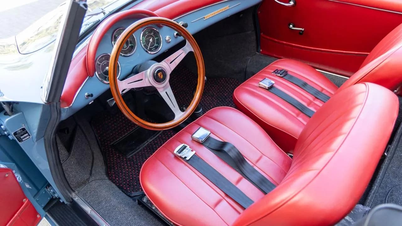 1961 Porsche 356 B 1600 D'Ieteren Roadster - Thumbnail 6