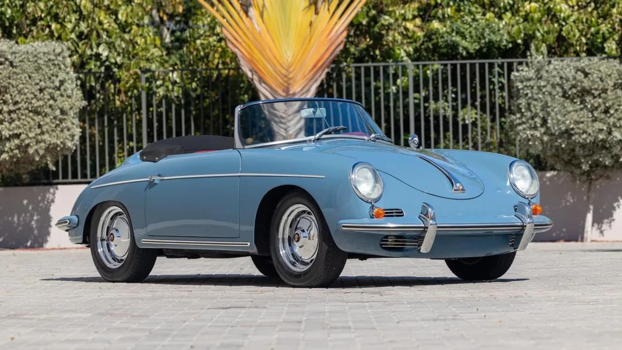 1961 Porsche 356 B 1600 D'Ieteren Roadster