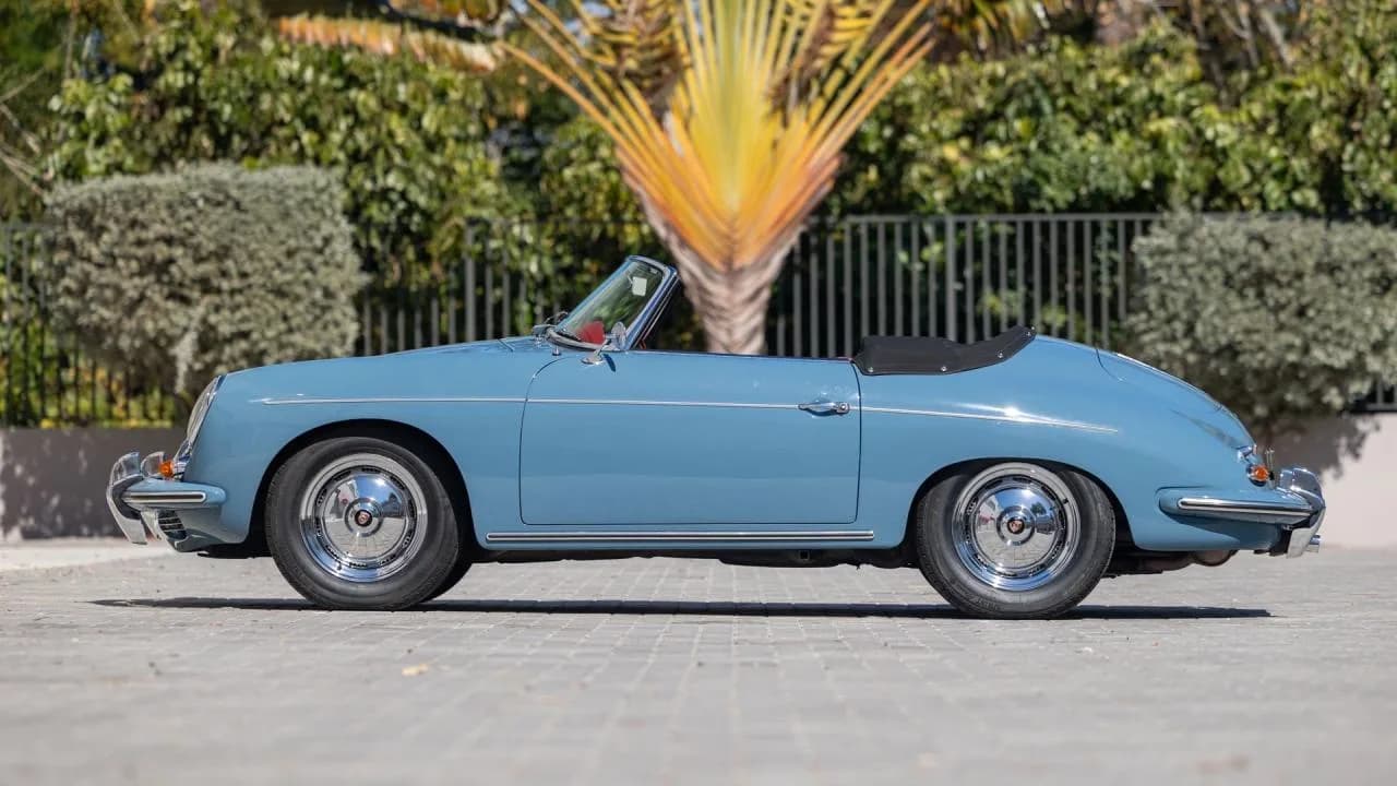 1961 Porsche 356 B 1600 D'Ieteren Roadster - Thumbnail 2