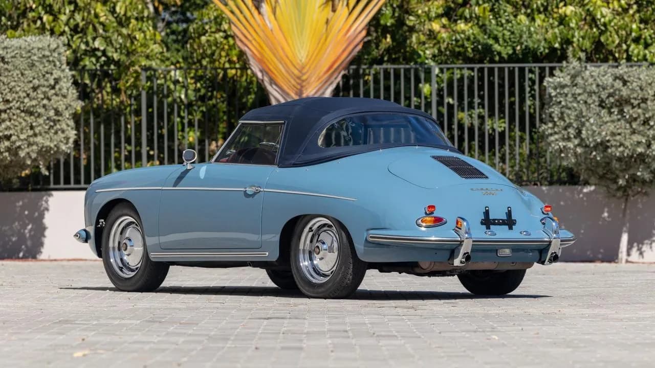 1961 Porsche 356 B 1600 D'Ieteren Roadster - Thumbnail 3