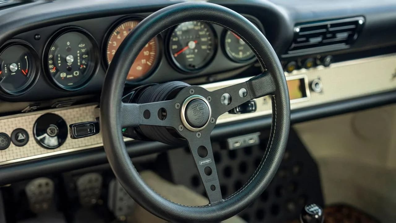 1990 Porsche 911 Coupe Reimagined by Singer "Los Angeles Commission" - Thumbnail 6