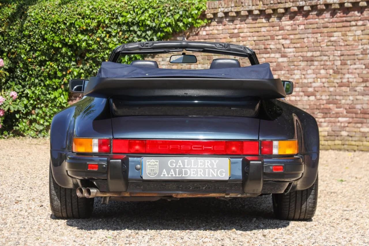 1988 Porsche 930 Turbo Cabriolet &ldquo;Newly delivered in Germany&rdquo; - Thumbnail 6