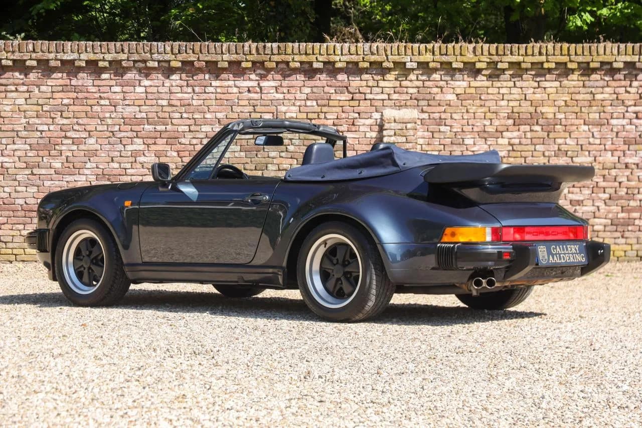 1988 Porsche 930 Turbo Cabriolet &ldquo;Newly delivered in Germany&rdquo; - Thumbnail 7