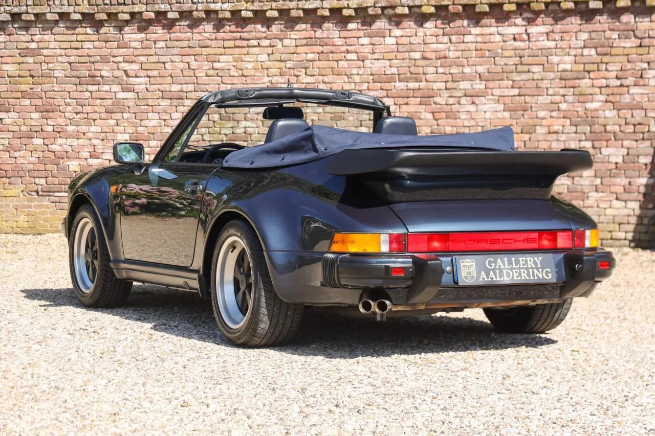 1988 Porsche 930 Turbo Cabriolet &ldquo;Newly delivered in Germany&rdquo; - Thumbnail 2