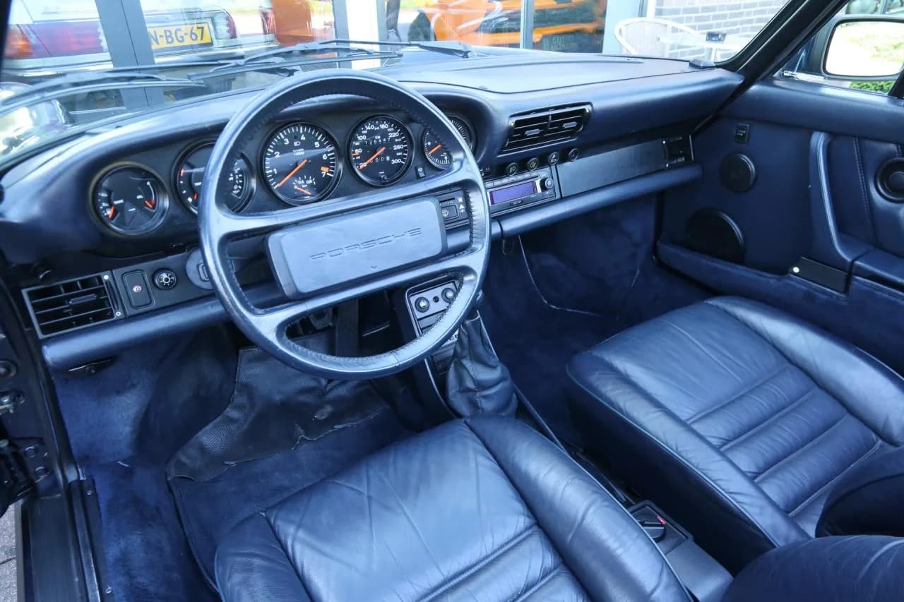 1988 Porsche 930 Turbo Cabriolet &ldquo;Newly delivered in Germany&rdquo; - Thumbnail 3