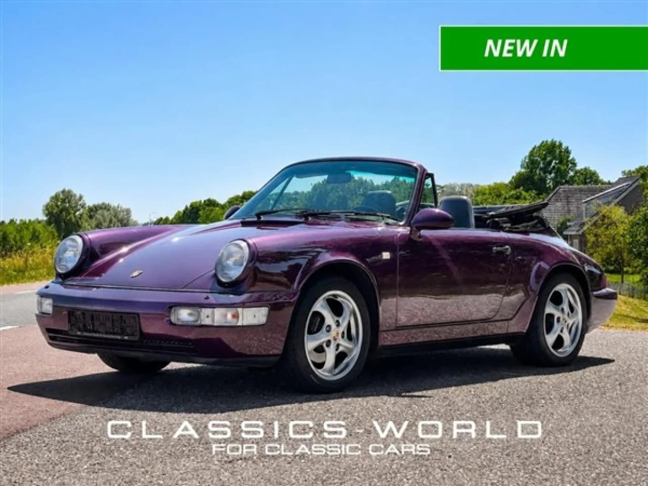 1992 Porsche 964 Carrera 4 Cabriolet