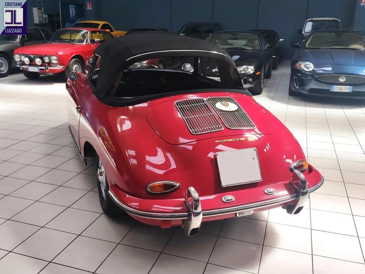 1963 Porsche 356 B 1600 CABRIOLET REUTTER 1963 - Thumbnail 8
