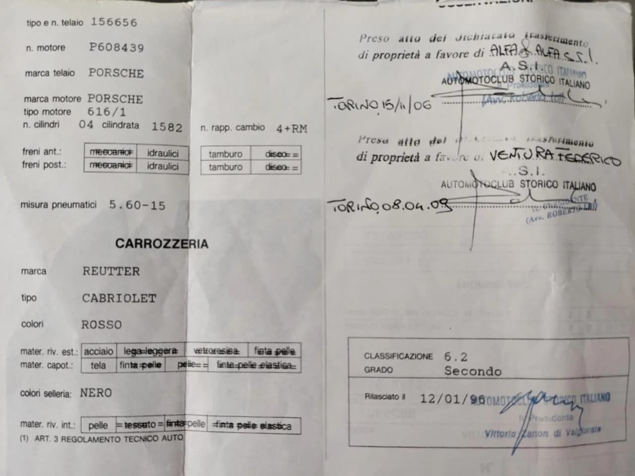 1963 Porsche 356 B 1600 CABRIOLET REUTTER 1963 - Thumbnail 2