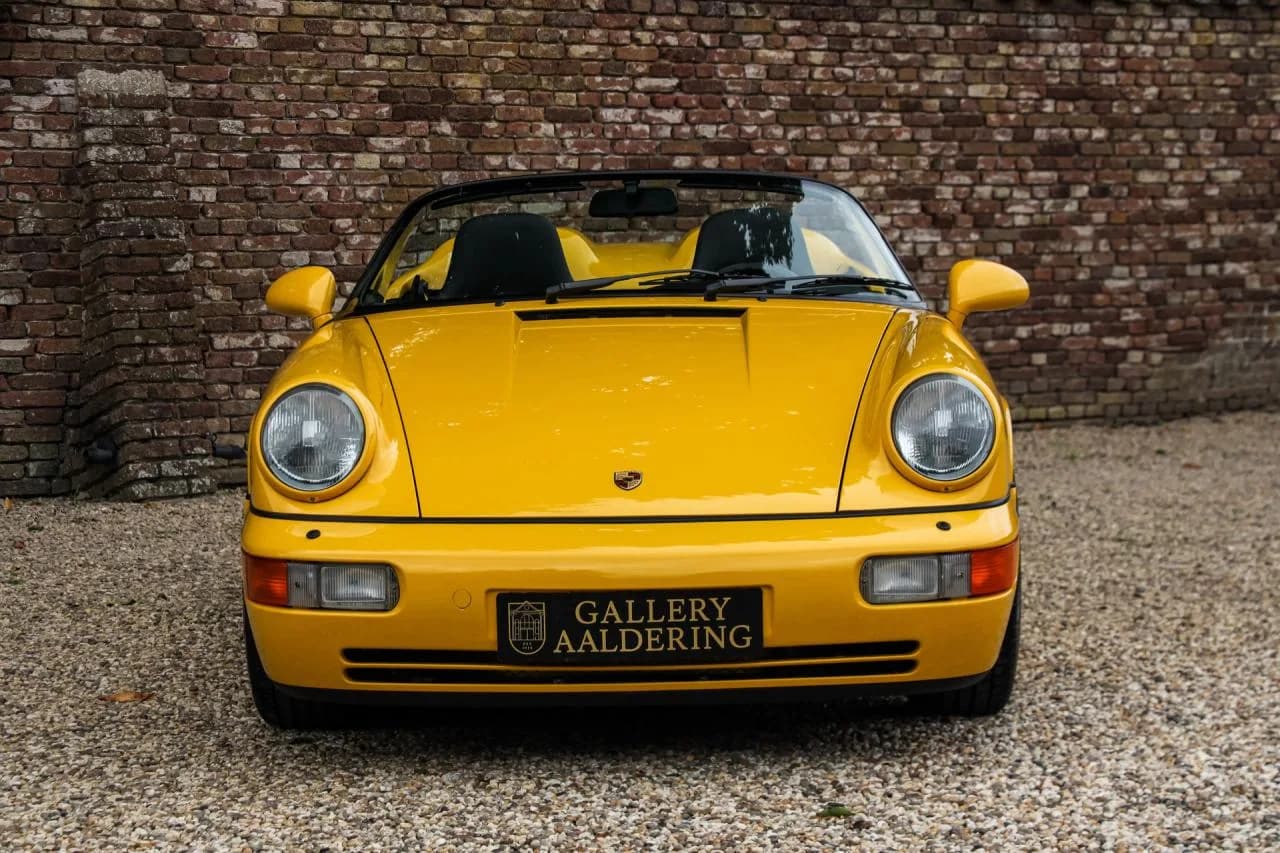 1993 Porsche 964 Speedster Small Body &ldquo;49.000 kms - Speedgelb&rdquo; - Thumbnail 5
