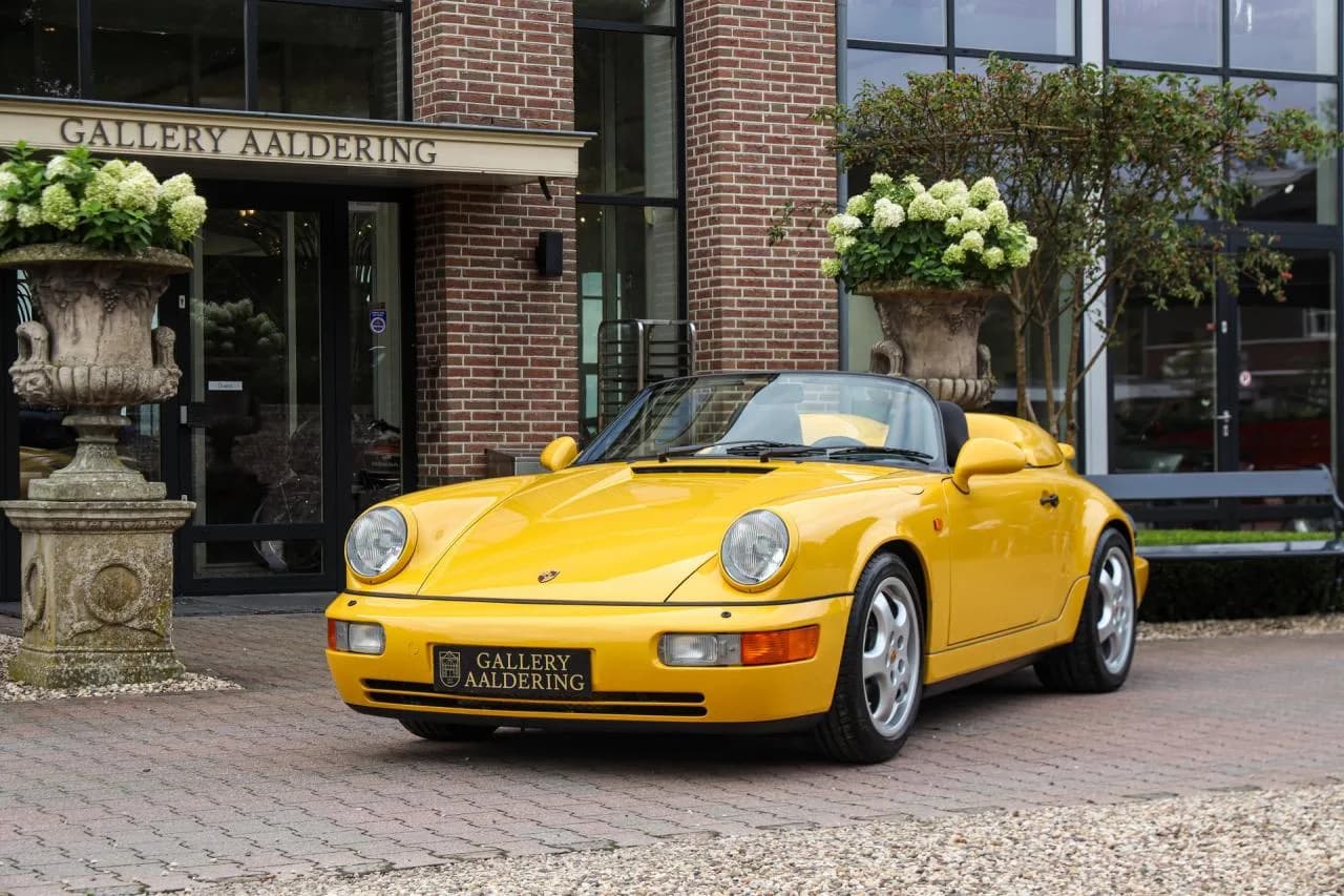 1993 Porsche 964 Speedster Small Body &ldquo;49.000 kms - Speedgelb&rdquo; - Thumbnail 7