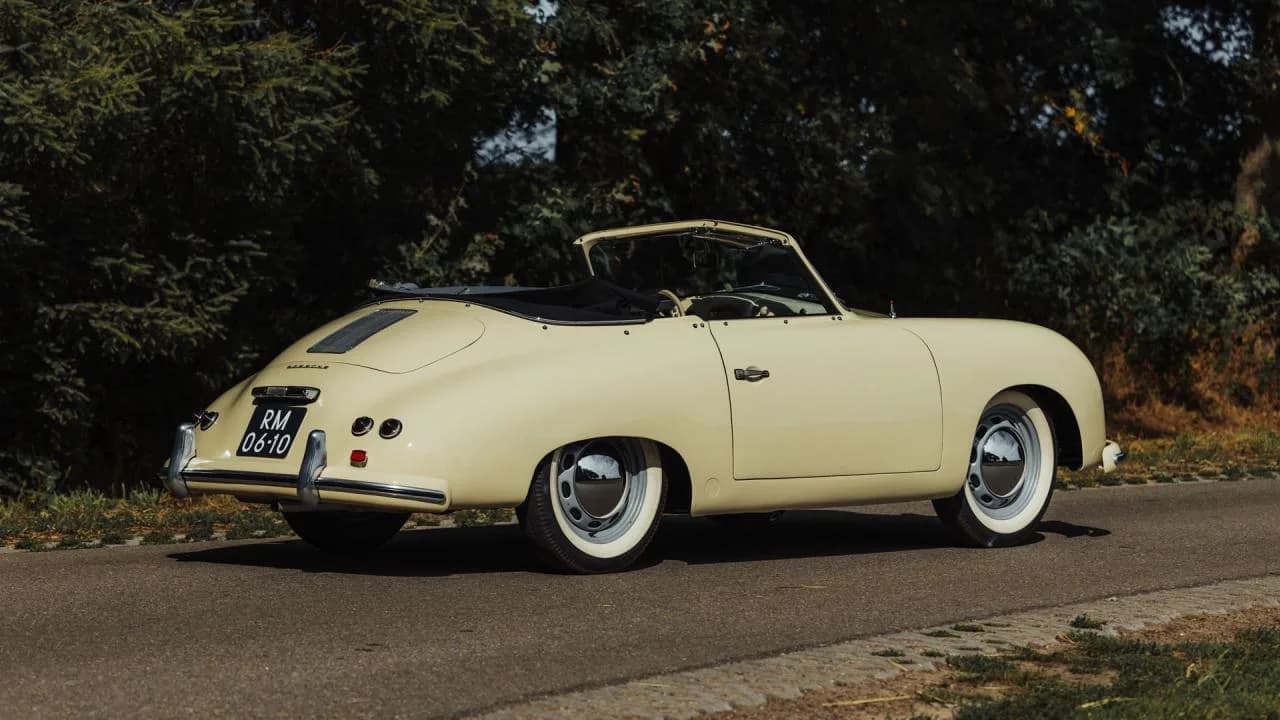 1953 Porsche 356 Pre-A &ldquo;Knickscheibe&rdquo; 1500 Cabriolet - Thumbnail 2